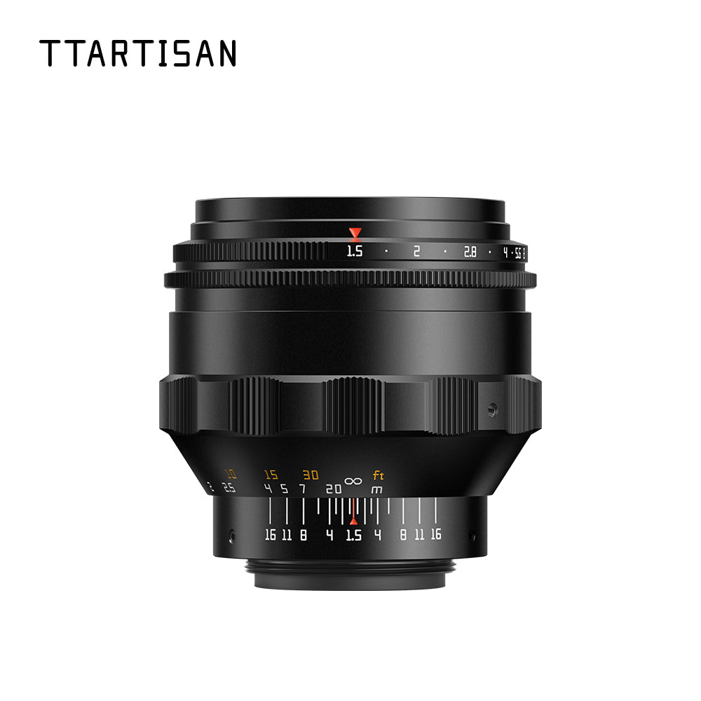 TTArtisan 75mm F1.5 Swirly Bokeh Full Frame Manual Focus Lens for