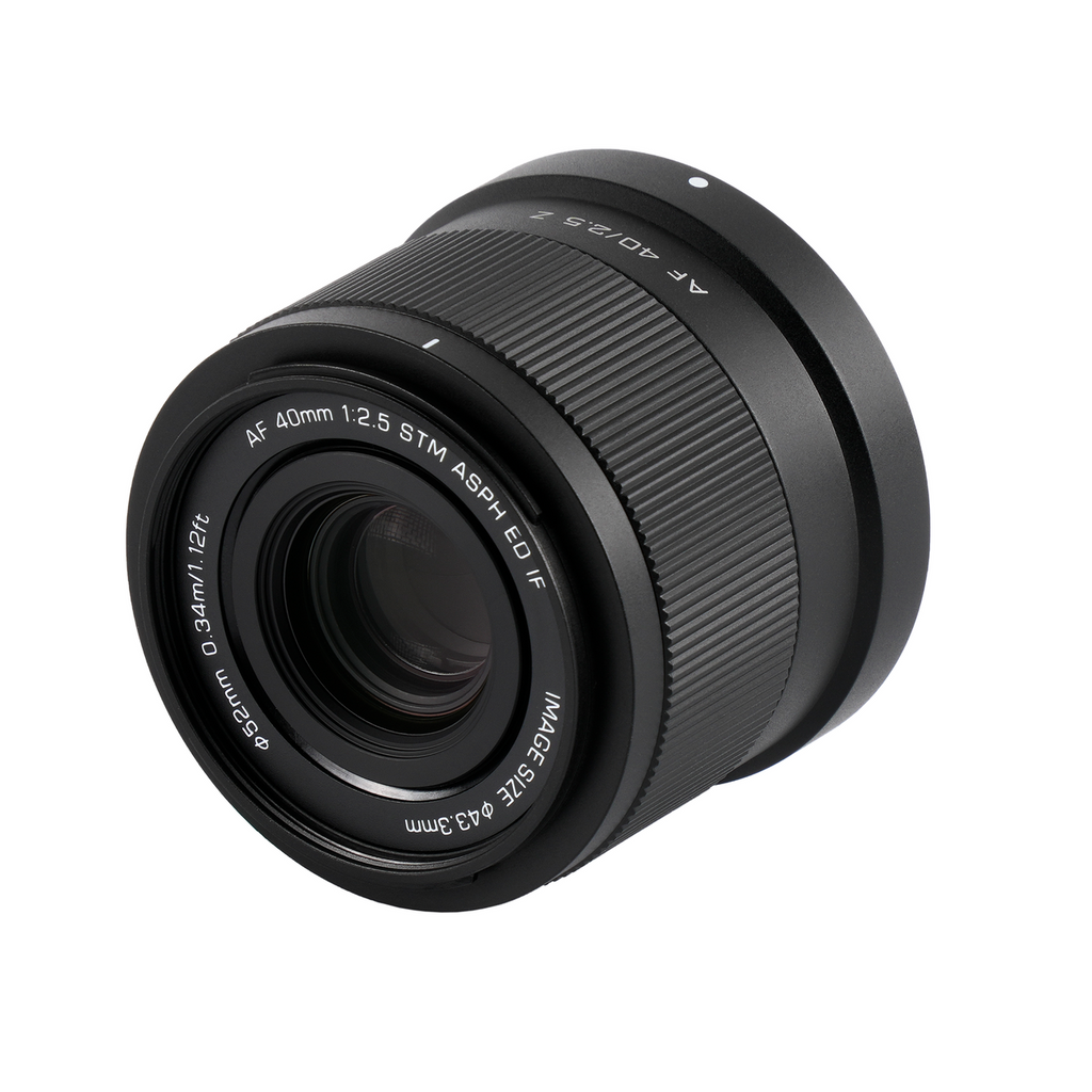 Viltrox AF 40mm F2.5 Full Frame Lens for Sony and Nikon Cameras Viltrox AF 40mm F2.5 Full Frame Lens for Sony and Nikon Cameras