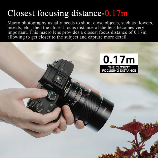 7Artisans 60mm F2.8 Full Frame 2X Magnification Macro Lens – Pergear
