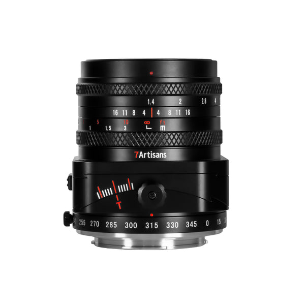 7Artisans 50mm F1.4 APS-C Tilt shift MF Lens for Fuji/Sony and M4/3 Mount Cameras