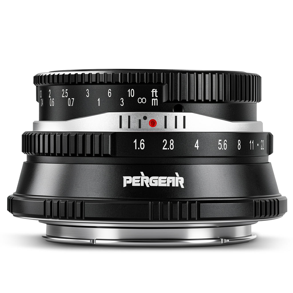 Pergear 35mm F1.6 for Sony E-Mount, M4/3 Mount, Fuji X-Mount