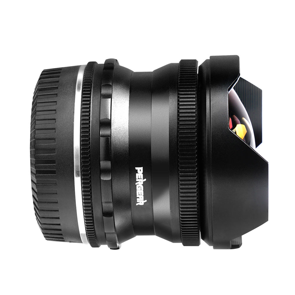 PERGEAR 7.5mm F2.8 Fish Eye Manual Focus Fixed Lens – Pergear