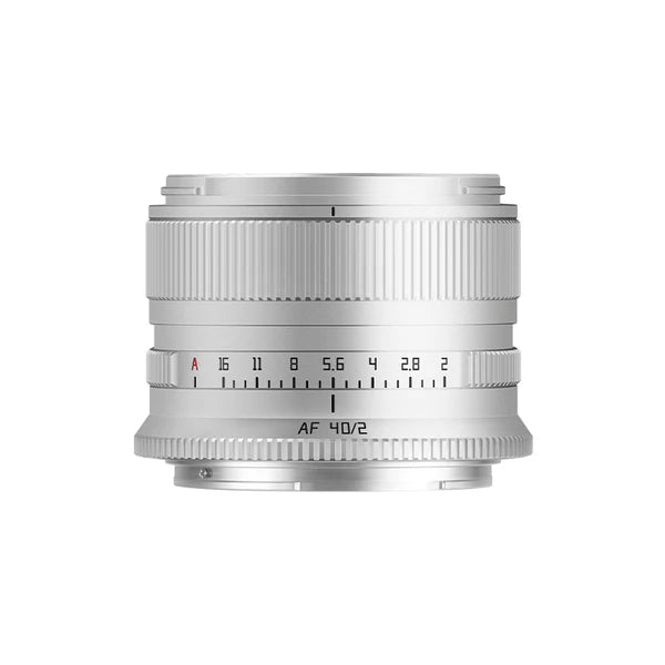 TTARTISAN AF 40mm F2 Camera Lens Zilveren Versie Full Frame TTARTISAN AF 40mm F2 Camera Lens Zilveren Versie Full Frame