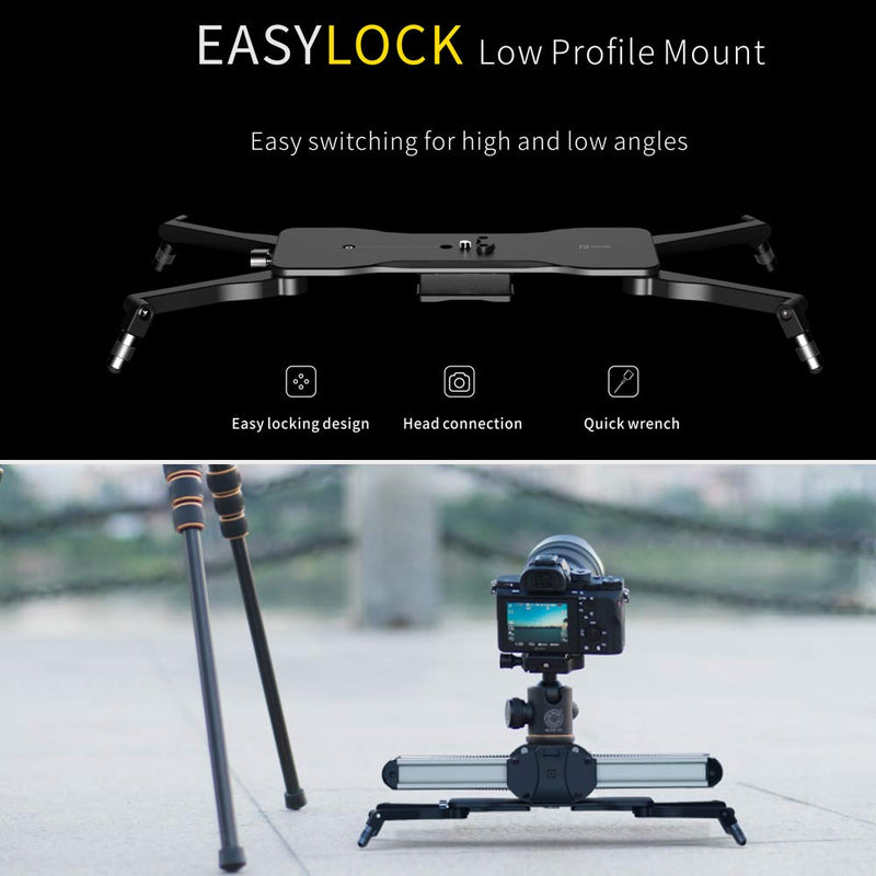 Zeapon EasyLock 2 Low Profile Mount for Micro 2 Rail Sliders