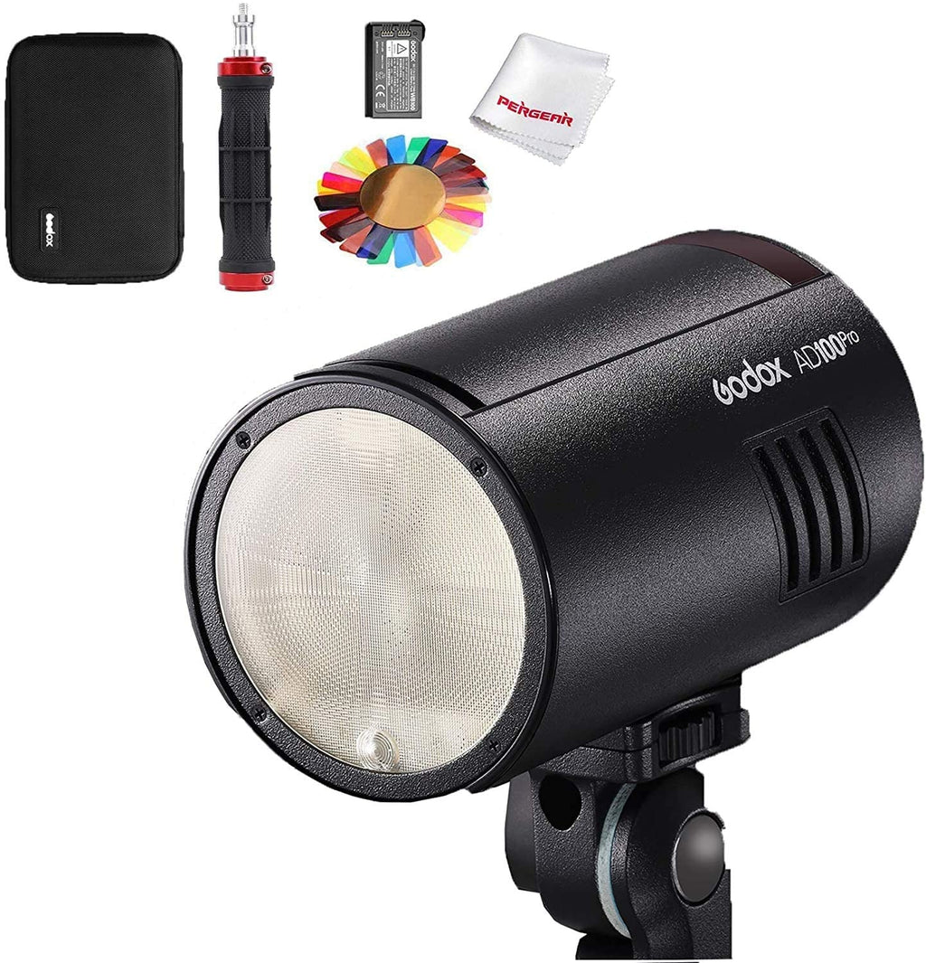 Godox AD100 Pro TTL Pocket Flash 100W Outdoor Flashlight – Pergear