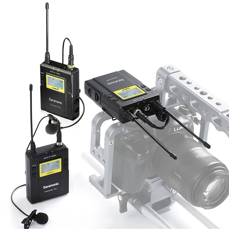 デジタル一眼 Saramonic UwMic9-jp Kit2 Saramonic UwMic9 2-Person Camera-Mount Wireless UWMIC9TX9TX9RX9