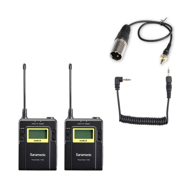 Saramonic UwMic9 Camera-Mount Wireless Omni Lavalier Microphone