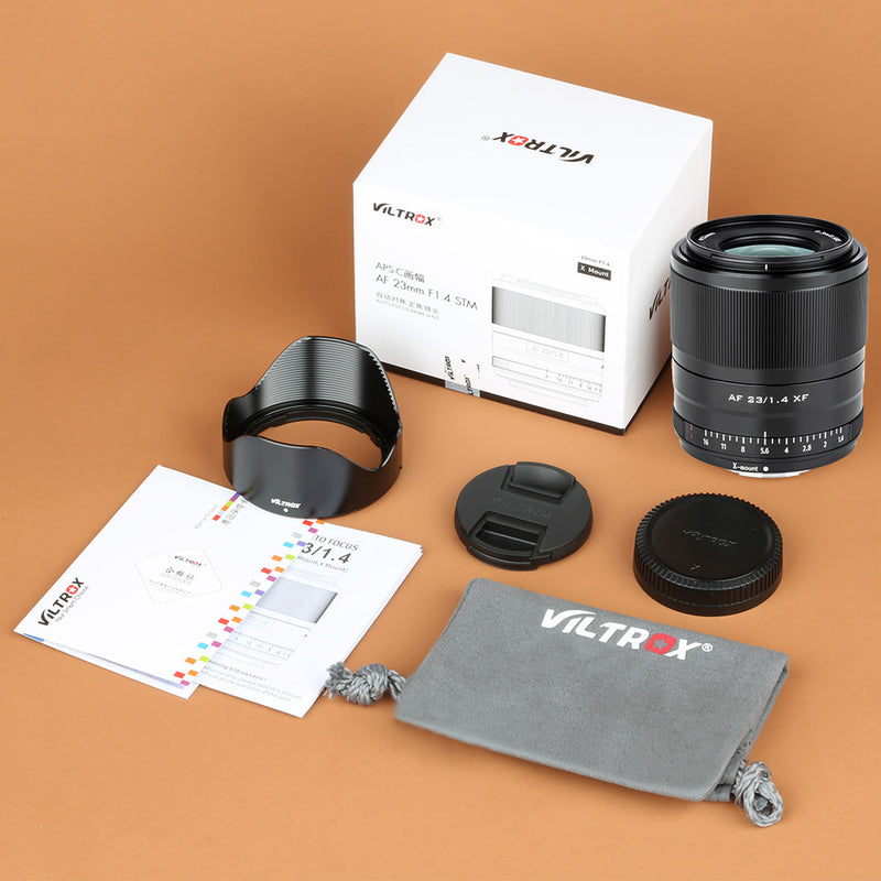 Viltrox 23mm F1.4 STM Autofocus Large Aperture APS-C Lens for Fujifilm Cameras
