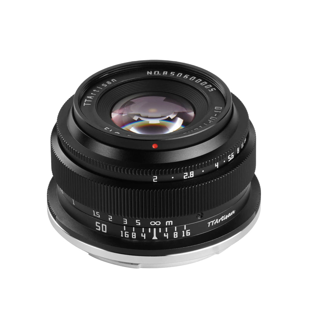 TTArtisan 50mm F2 Full-frame Lens for Fuji, Sony, Canon