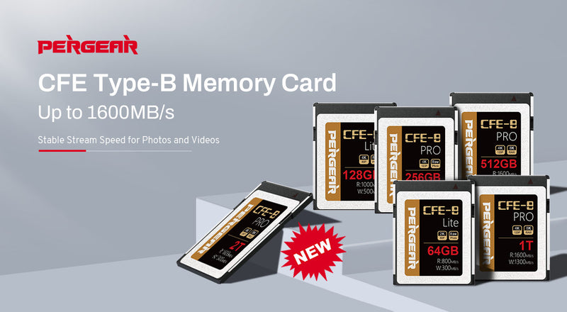 Cfs Memory Card NEW CFExpress Type B Memory Card Coming -- 2TB PERGEAR CFExpress Card ...