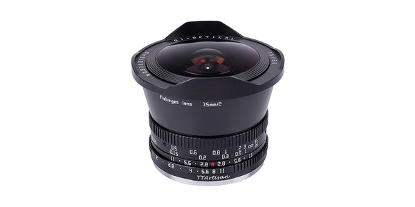 NEW Released -- TTArtisan 7.5mm f/2.0 APS-C Fisheye Lens