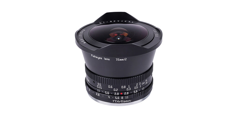 NEW Released -- TTArtisan 7.5mm f/2.0 APS-C Fisheye Lens