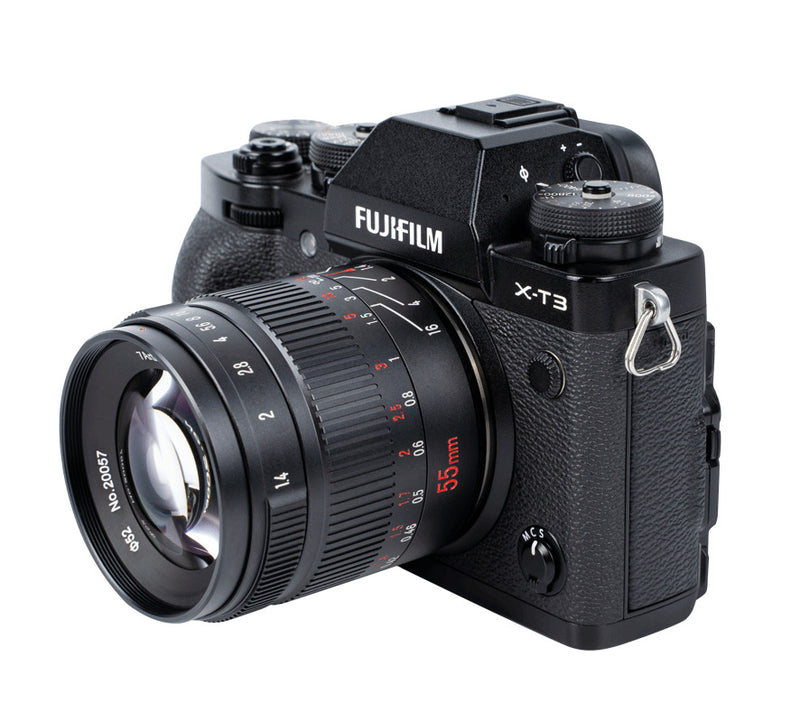 $126 7Artisans 55mm F1.4 II Large Aperture Photoelectric Lens is Now Available for Sale on Pergear！