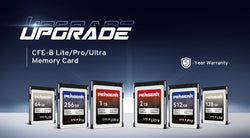 New Release: Upgrade PERGEAR CFE-B Lite/Pro/Ultra CFexpress Type-B Memory Card