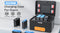 Fast Charging Case for Gopro Hero 10 Hero 9/8/7/6/5 and Enduro Batteries-- ZGCINE PS-G10