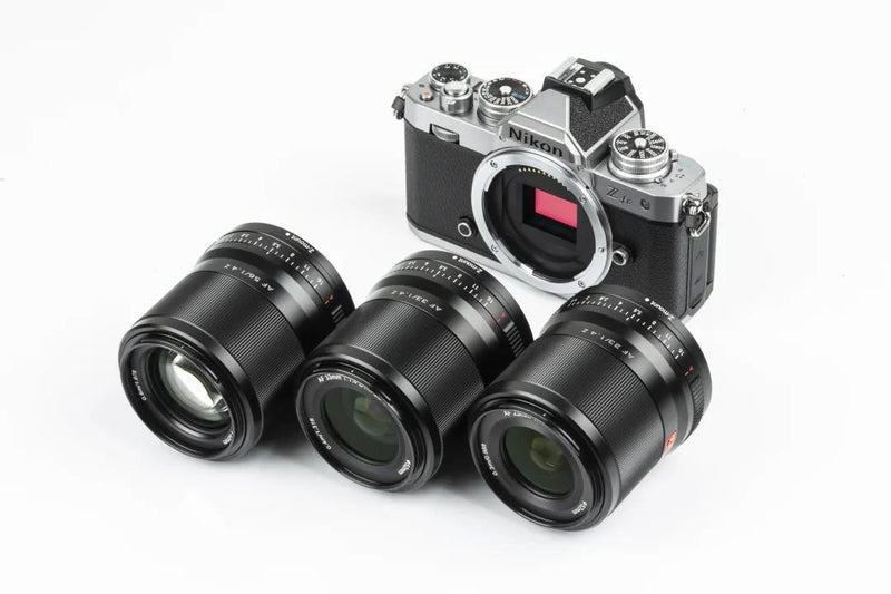 VILTROX 23mm/33mm/56mm f1.4 Autofocus Lenses for Nikon Zfc is Available for Purchase