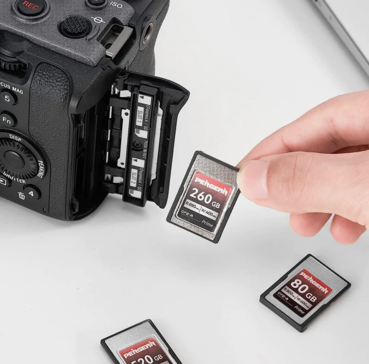 New Product Launch: Pergear CFexpress Type A Cards (80GB/260GB/520GB Available)