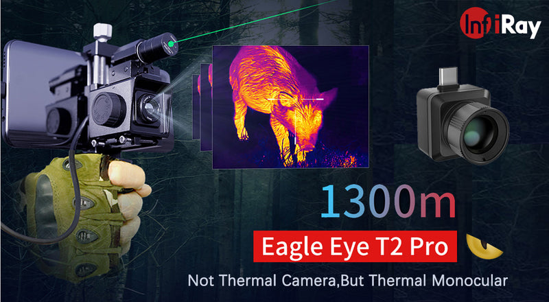 InfiRay T2 Pro Thermal Monocular -- Turns Your Phone Into  A Thermal Spotter