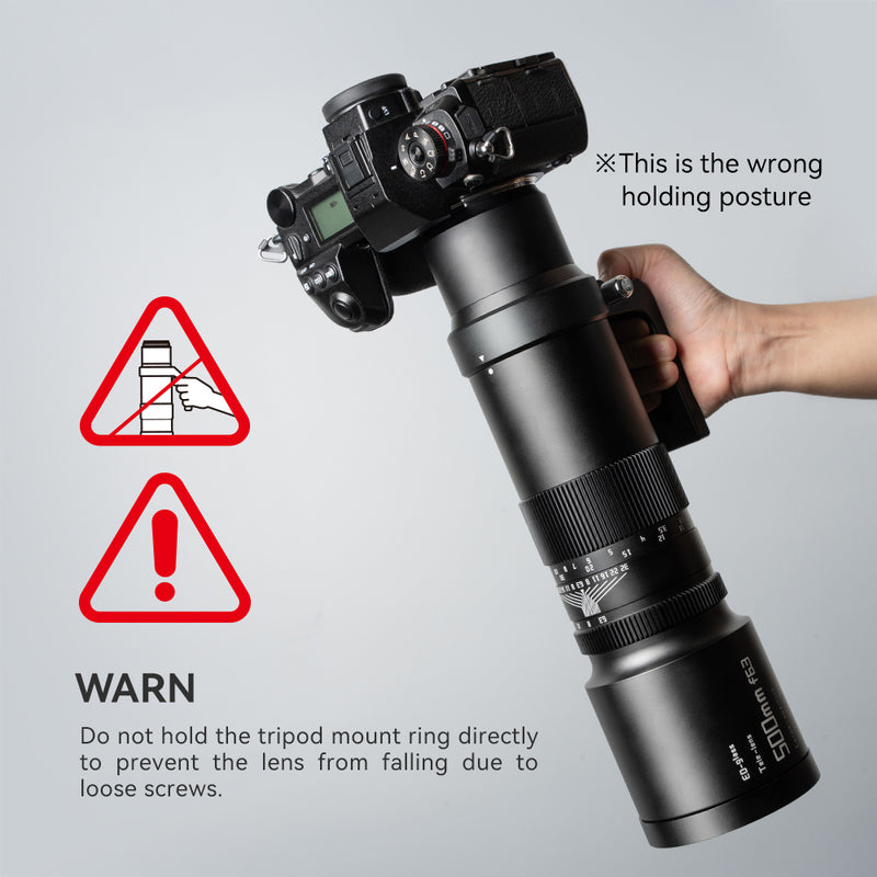 TTARTISAN 500mm F6.3 Full Frame Telephoto Manual Focus Lens – Pergear