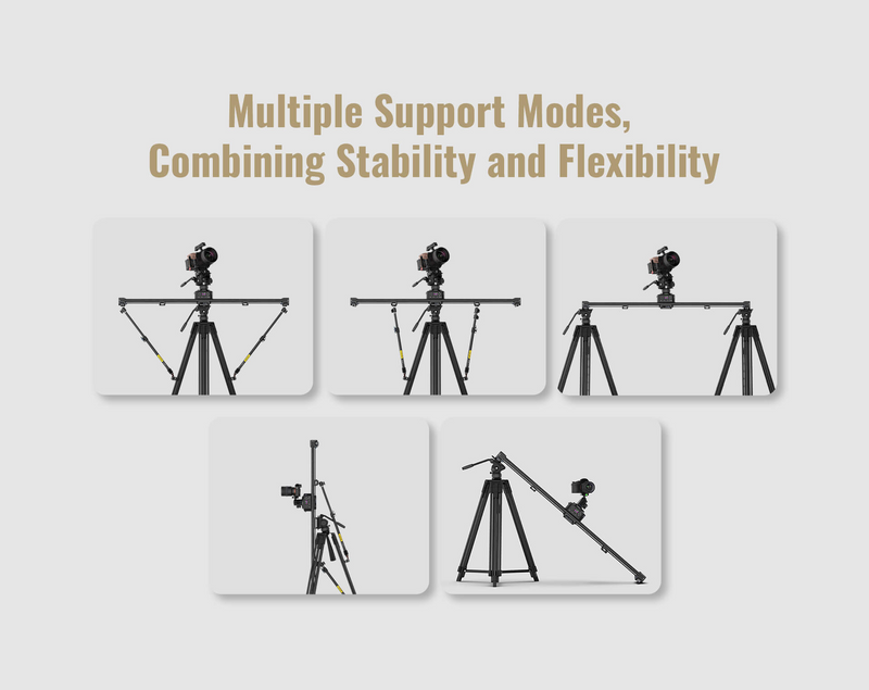 ZEAPON AXIS 80 100 120 Pro Carbon Fiber Motorized Slider