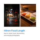 TTArtisan 40mm f/2 Full-Frame STM+ AF Autofocus Compact Lightweight Lens for E/Z