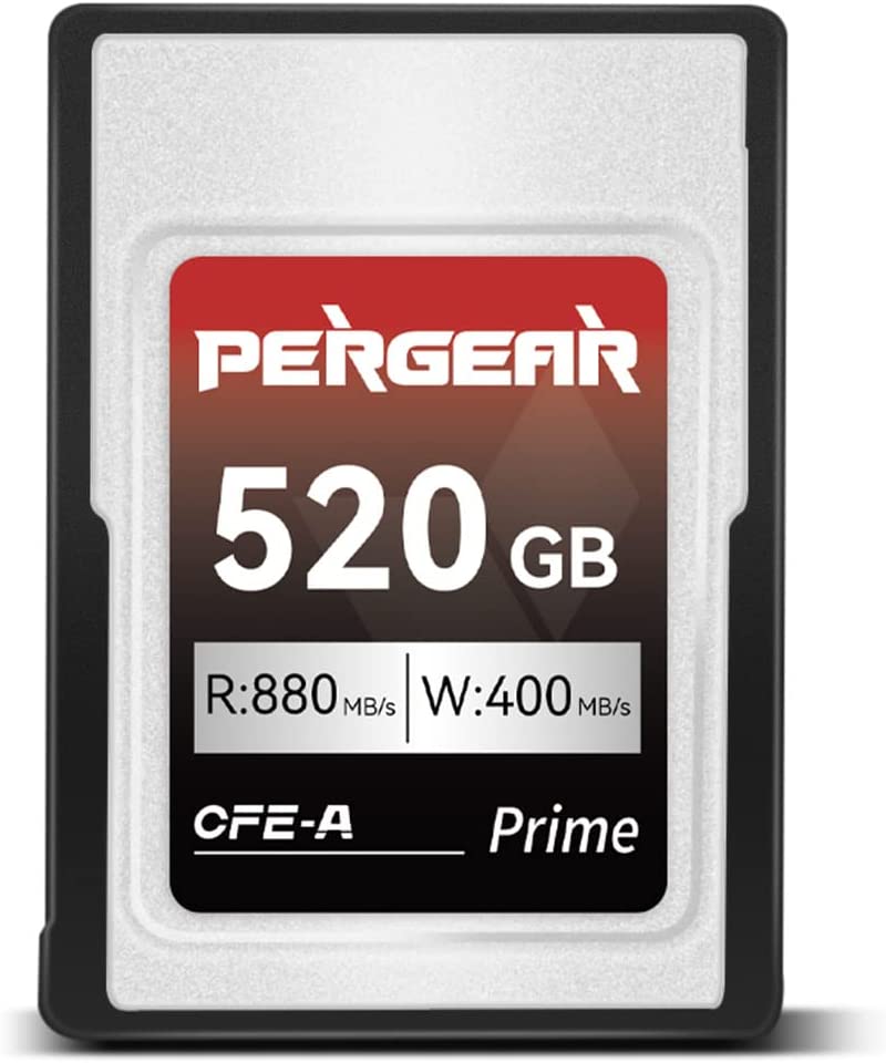 Pergear Professional CFexpress Type A Memory Card (520GB)