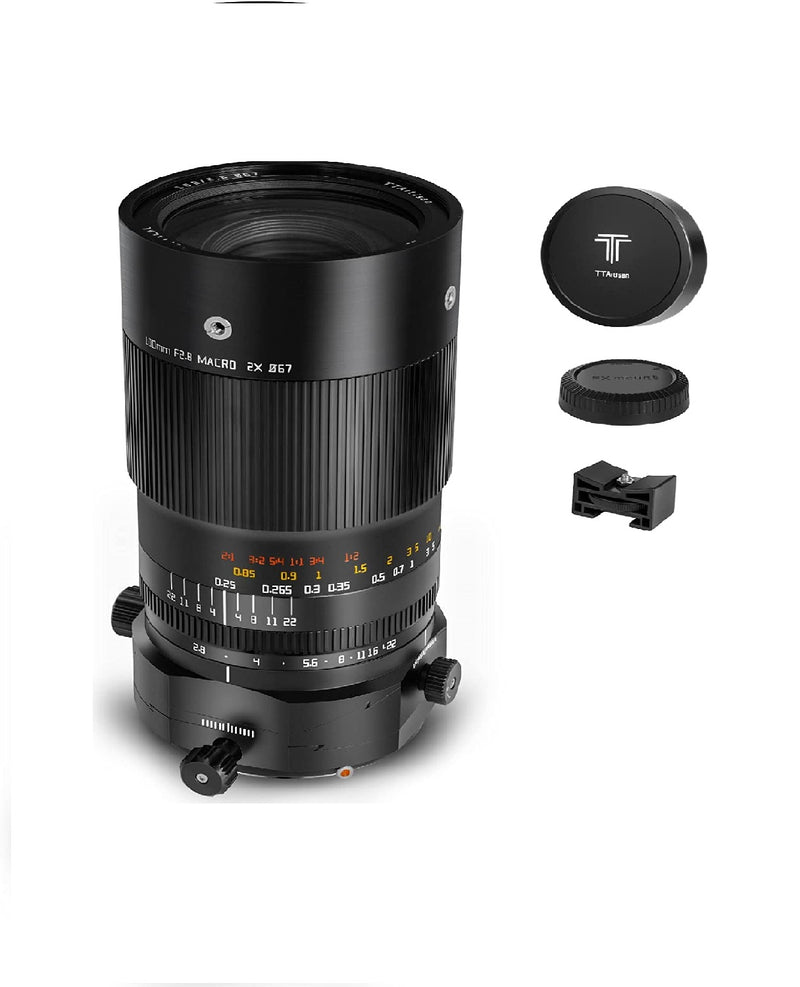 TTArtisan 100mm F/2.8 Full-frame 2X Ultra Macro Tilt-Shift Lens