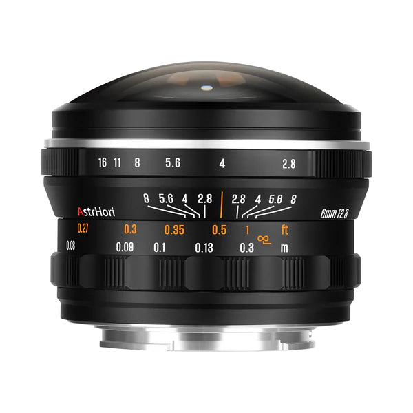 AstrHori 6mm F2.8 Full-frame Circular Fisheye Lens for E/L/RF/Z