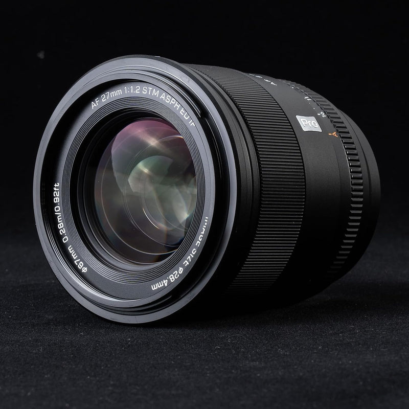 Viltrox 27mm F1.2 Pro Autofocus Lens, Compatible with Fuji X-Mount Mirrorless Cameras