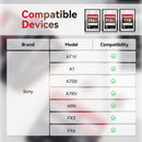 Pergear Standard 1TB VPG200 Verified CFexpress Type A Memory Card for Sony Alpha & FX Cameras