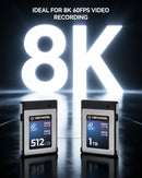 VERYMODEL 1TB CFexpress Type B 4.0 Memory Card