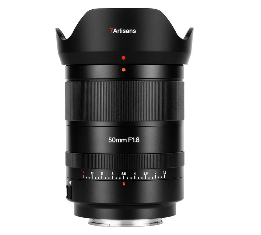 7Artisans AF 50mm F1.8 STM Full Frame Lens for FE/L Mount Cameras