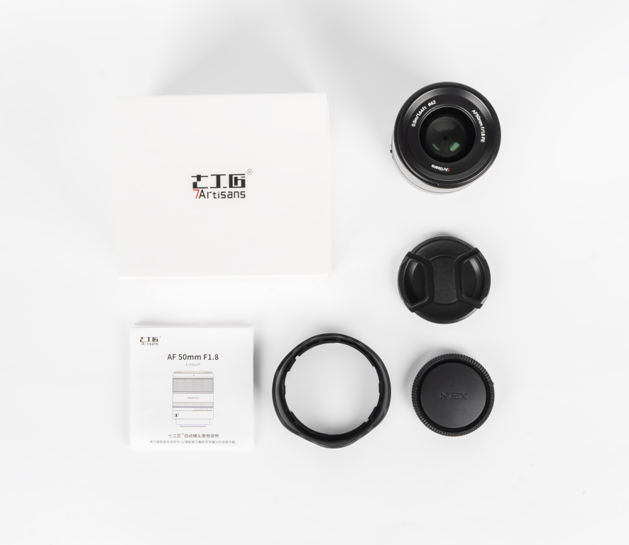 7Artisans AF 50mm F1.8 STM Full Frame Lens for FE/L Mount Cameras