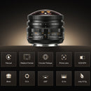 AstrHori MF 8mm F2.4 Circular Fisheye Lens for Fujifilm GFX & Hasselblad XCD