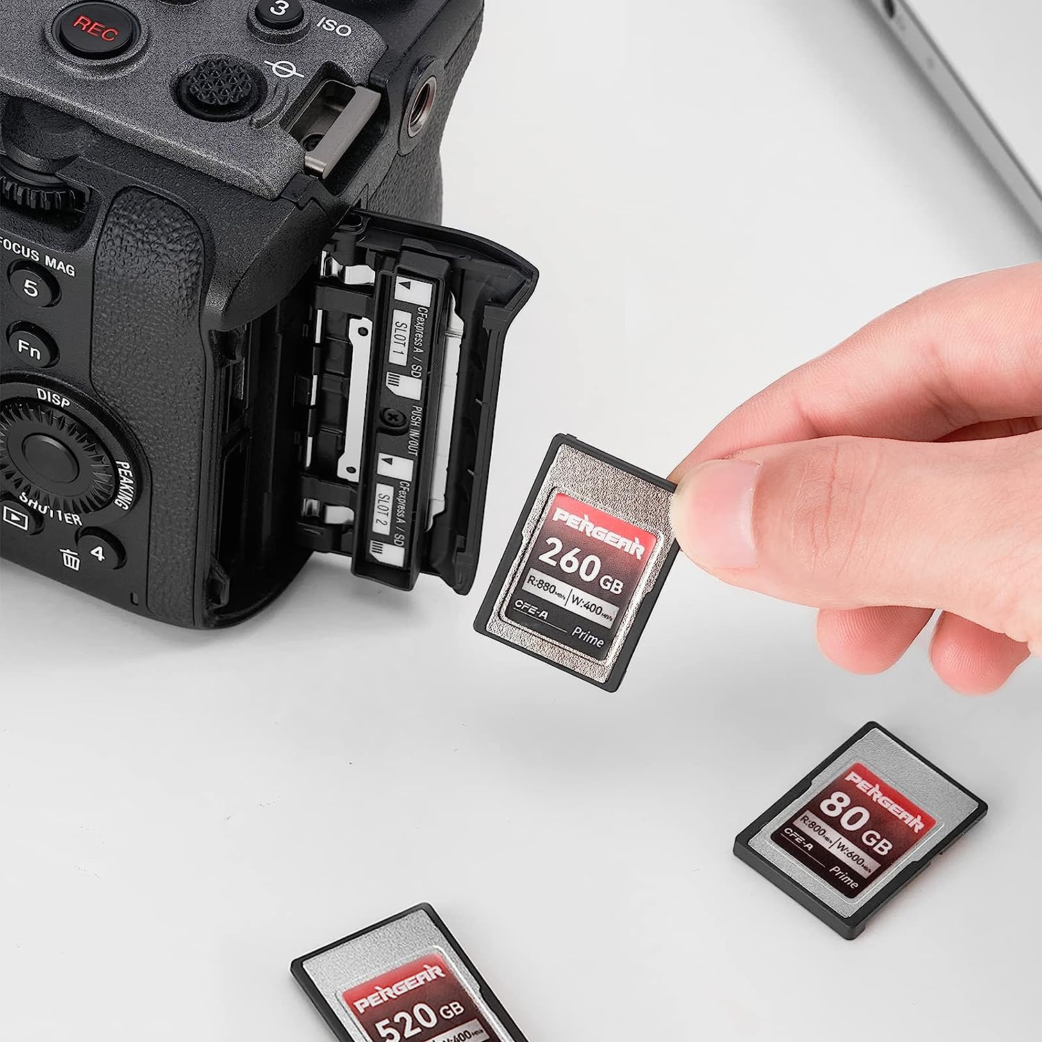 Pergear Professional CFexpress Type A Memory Card (520GB)