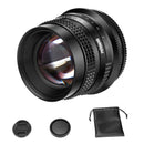 Pergear 50mm f/1.4 Full Frame Manual Focus Lens for E/Z/L/RF Mount Cameras