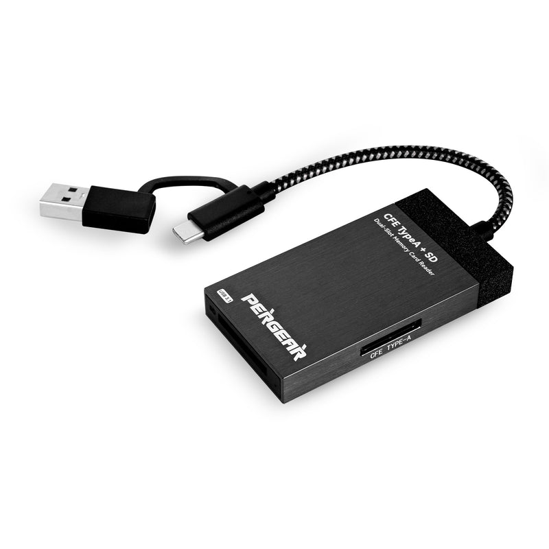Pergear CFexpress Type A Card Reader for Pergear 80GB/260GB/520GB CFE-A Cards