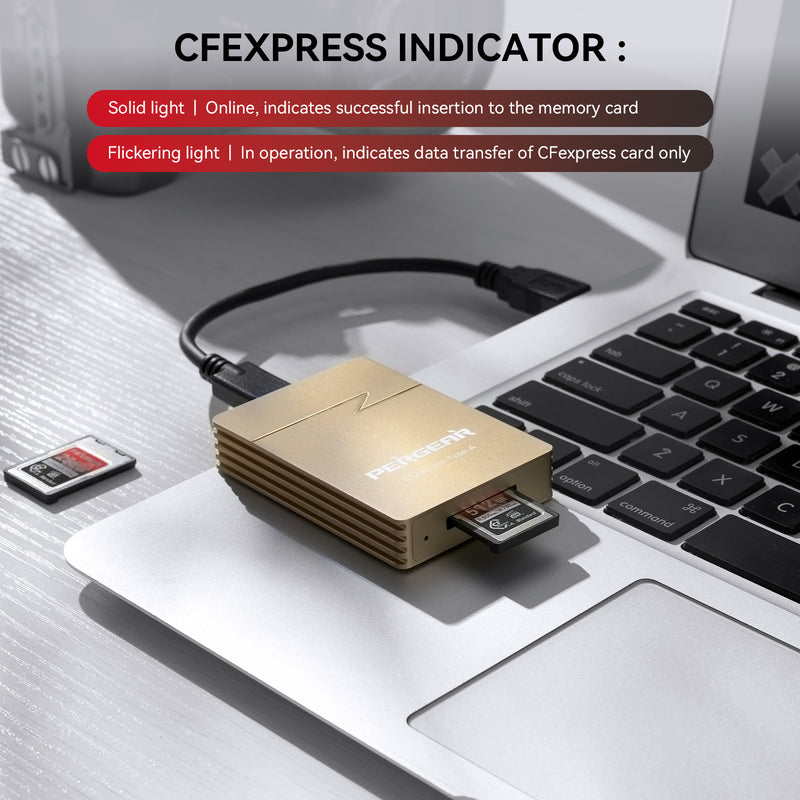 Pergear Standard 256GB VPG200 Verified CFexpress Type A Memory Card for Sony Alpha & FX Cameras