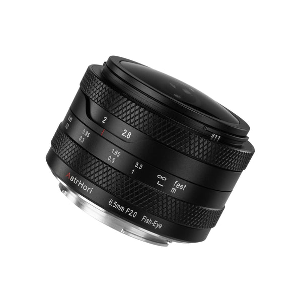 AstrHori 6.5mm F2.0 Fish Eye 192° Super Wide Angle Lens for E/X/Z/RF/MFT