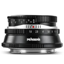 Pergear 35mm F1.6 II Manual Focus Prime Fixed Lens for FX/E/M4/3 Mounts