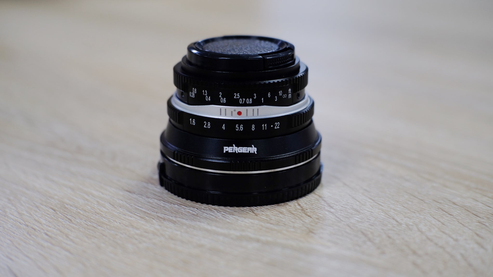 Pergear 35mm F1.6 Manual Focus Prime Fixed Lens for Sony/Fuji and M4/3 Cameras