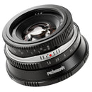 Pergear 35mm F1.6 II Manual Focus Prime Fixed Lens for FX/E/M4/3 Mounts