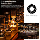 Pergear 50mm F1.2 APS-C Large Aperture MF Lens for X/E/Z/RF and M4/3 Mount Cameras