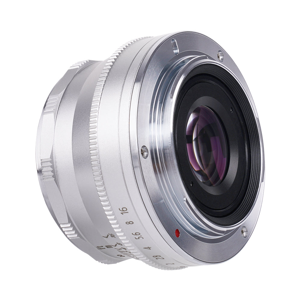 Pergear 35mm F1.6 Manual Focus Prime Fixed Lens for Sony/Fuji and M4/3 Cameras