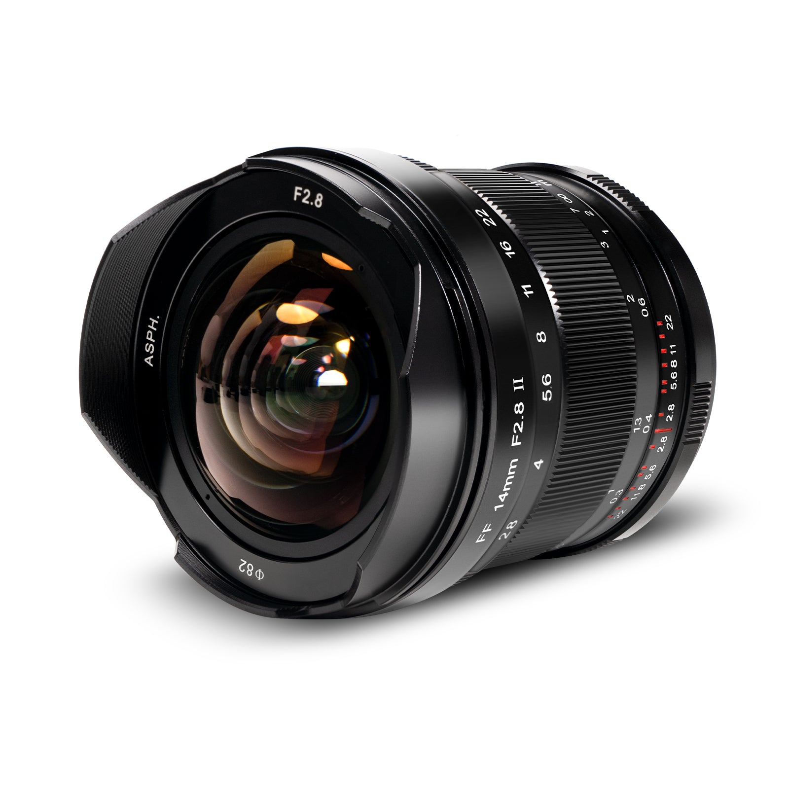 PERGEAR 12mm F2 II Wide-Angle Manual APS-C Focus Fixed Lens,Clicked Aperture Design,Compatible With Canon RF Mount Camera R3 R5 R5C R6