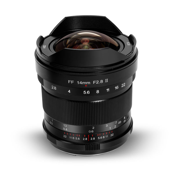 Pergear 14mm F2.8 II Full-Frame Manual Lens for Sony, Nikon, Canon, Leica Cameras