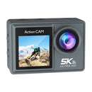 Pergear 50MP 170° Wide Angle Action Camera, Waterproof Anti-shake Action Camera