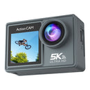 Pergear 50MP 170° Wide Angle Action Camera, Waterproof Anti-shake Action Camera