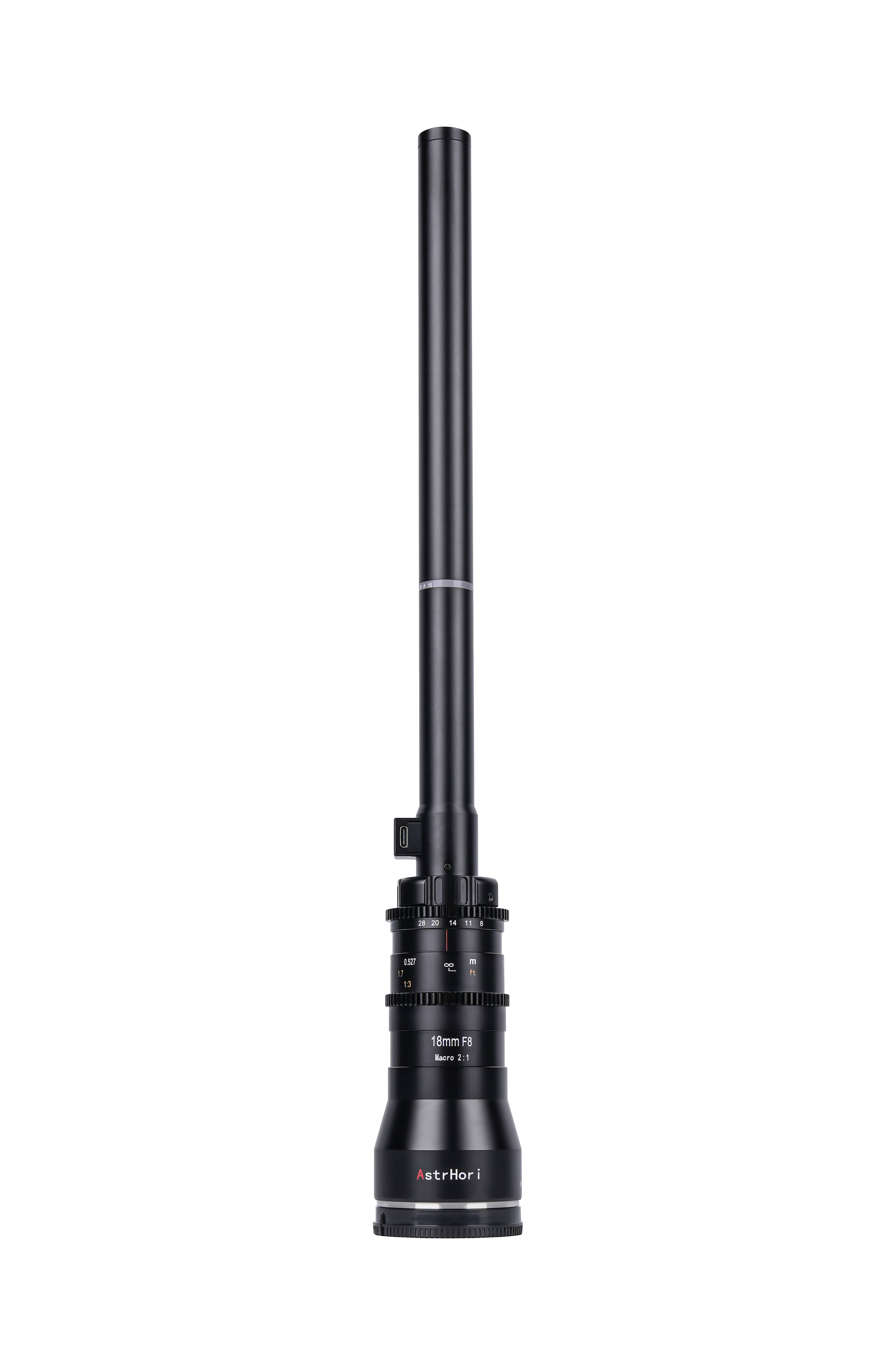 AstrHori 18mm f/8 2x Periscope Probe Macro Lens for Sony/Nikon/Fuji/Canon/M4/3 Cameras