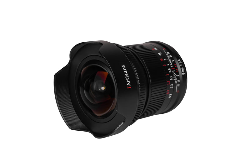 7Artisans 9mm F5.6 Full-Frame Manual Focus Lens for Sony, Nikon, Canon and L-Mount Cameras